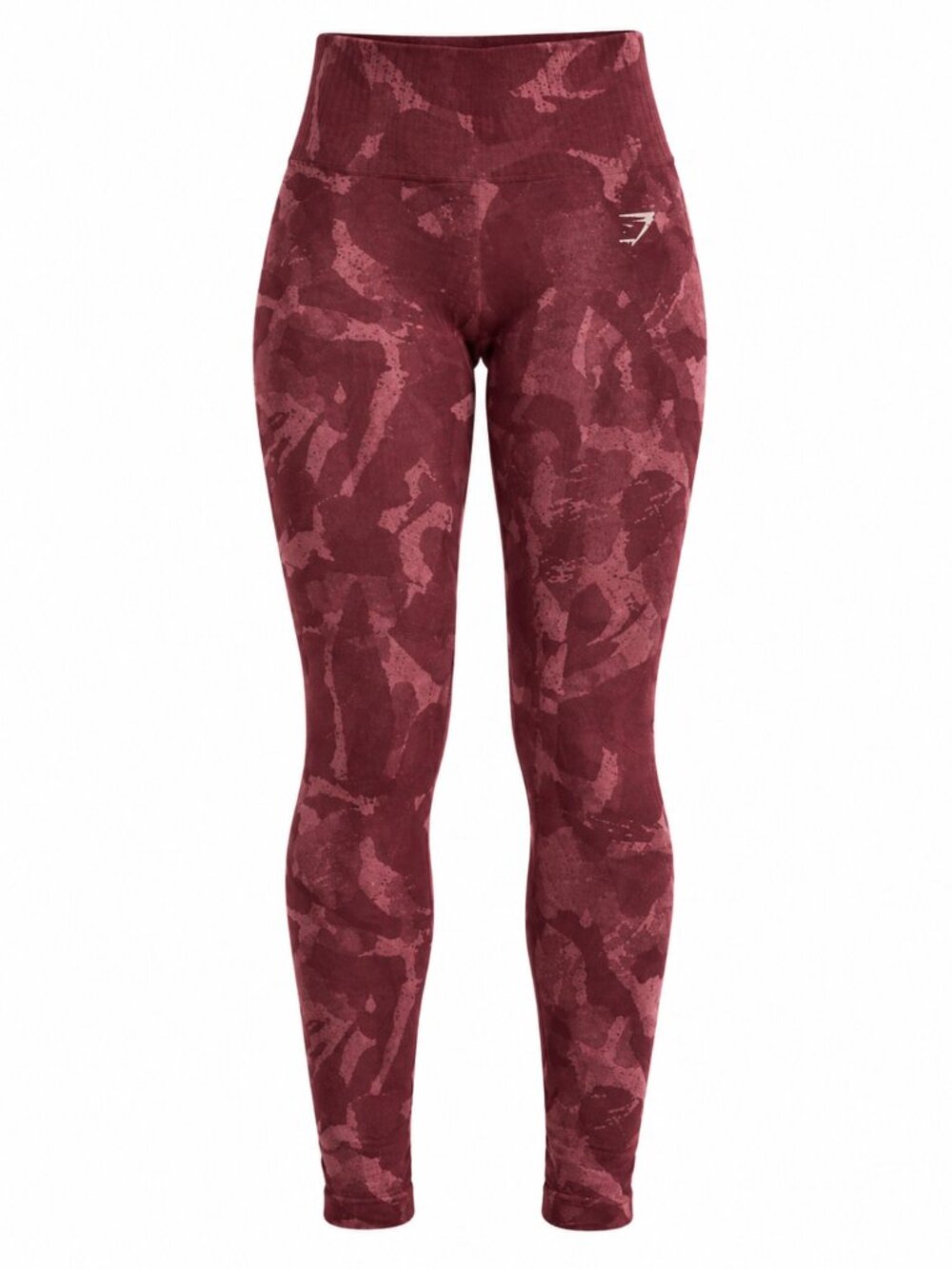💖 2/$40 Gymshark Adapt Camo Seamless Brick Red High Rise Leggings Small